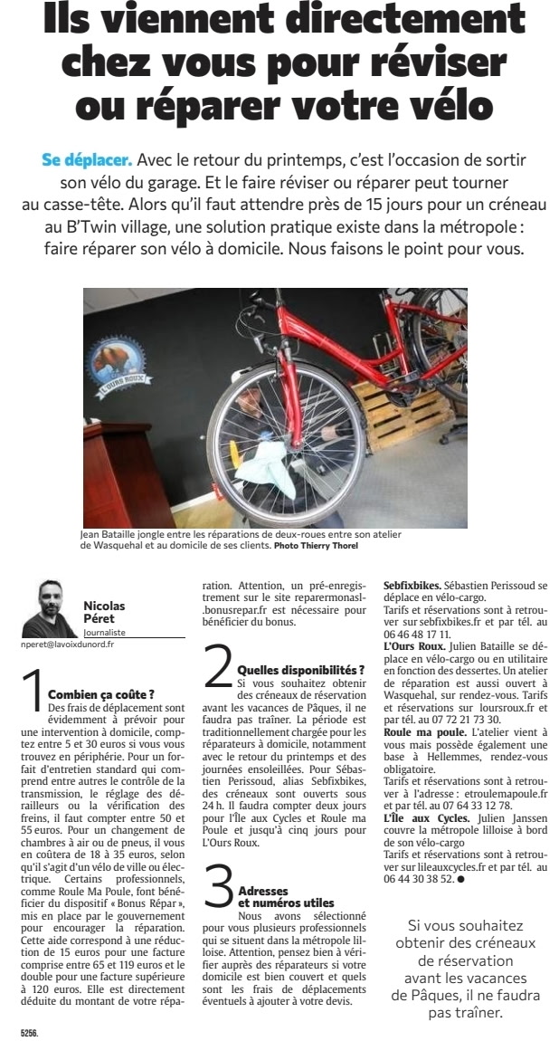 Quand la presse parle de Roule Ma Poule